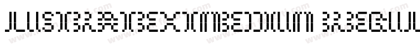 LustraTextMedium Regular字体转换